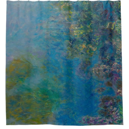 Wisteria von Claude Monet Duschvorhang (Vorderseite)