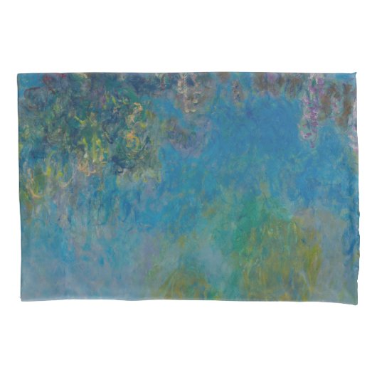Wisteria von Claude Monet Kissenbezug (Vorderseite)