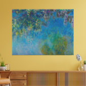 Wisteria von Claude Monet Leinwanddruck (Insitu (Wohnzimmer))