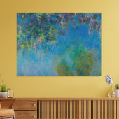 Wisteria von Claude Monet Leinwanddruck (Insitu (Wohnzimmer))