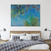 Wisteria von Claude Monet Leinwanddruck (Insitu (Schlafzimmer))