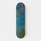 Wisteria von Claude Monet Skateboard (Vorne)