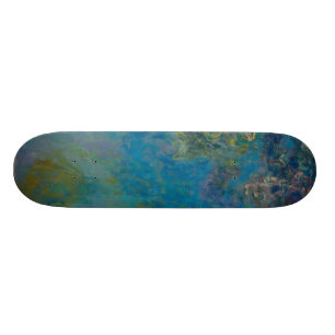 Wisteria von Claude Monet Skateboard