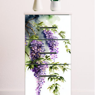Wisteria Wafting im Sonnenlicht Seidenpapier