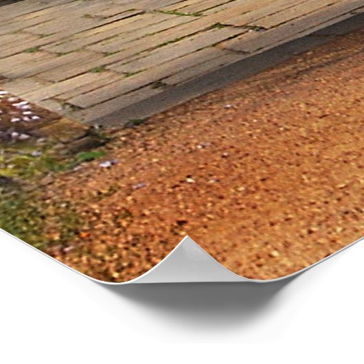 Wisteria Wall Poster (Ecke)