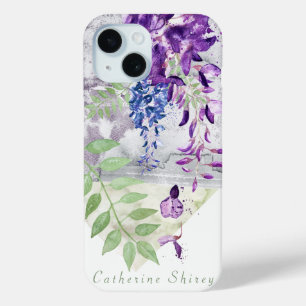 Wisteria-Wasserfarbenkunst Individuelle Handyhülle Case-Mate iPhone Hülle