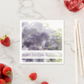 ©Wisteria Whisper/Wedding oder All-Occasion Custom Serviette (Beispiel)