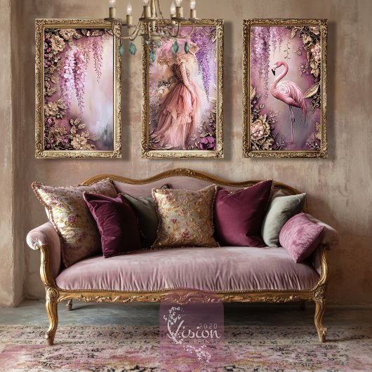 Wisteria Wonder, Portrait Parasol Äthereal Seidenpapier