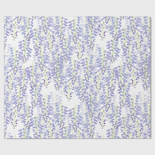 Wisteria Wrapping Paper Geschenkpapier (Flach)