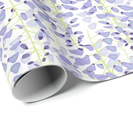 Wisteria Wrapping Paper Geschenkpapier (Rolleneckpunkt)