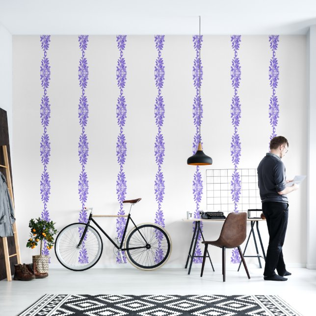 Wisterias-Blume Tapete (Wohnbereich)