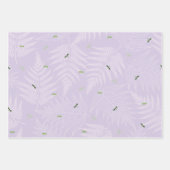 Wisterie Geschenkpapier Set (Vorderseite 3)