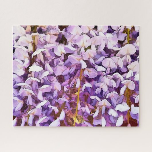 WISTERIEN-BLUME PUZZLE (Horizontal)