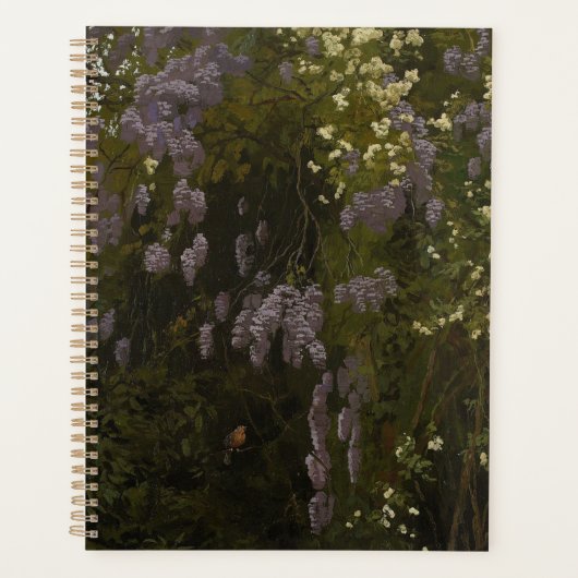 Wisterien in Bloom - Blumenkomposition Planer (Vorderseite)