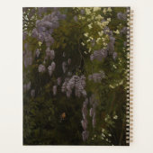 Wisterien in Bloom - Blumenkomposition Planer (Rückseite)