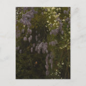 Wisterien in Bloom - Blumenkomposition Postkarte (Vorderseite)