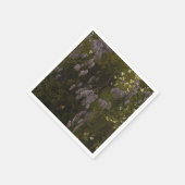 Wisterien in Bloom - Blumenkomposition Serviette (Ecke)