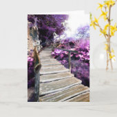 Wisterntreppe Karte (Gelbe Blume)