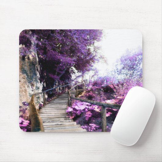 Wisterntreppe Mousepad (Mit Mouse)