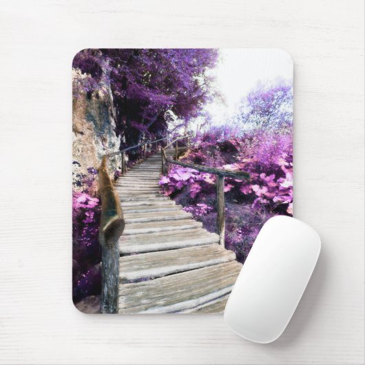 Wisterntreppe Mousepad (Mit Mouse)