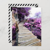 Wisterntreppe Postkarte (Vorne/Hinten)