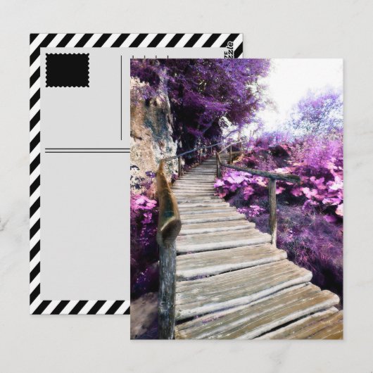 Wisterntreppe Postkarte (Vorne/Hinten)