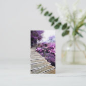 Wisterntreppe Visitenkarte (Stehend Vorderseite)