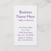 Wisterntreppe Visitenkarte (Rückseite)