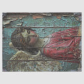 Wistful Angel Decoupage Seidenpapier (Vorderseite)