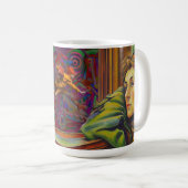 Wistfully viewing movement Mug Kaffeetasse (VorderseiteRechts)