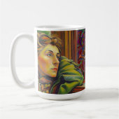 Wistfully viewing movement Mug Kaffeetasse (Links)