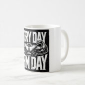 Wit 325 ml Klassieke witte mok Kaffeetasse (VorderseiteRechts)