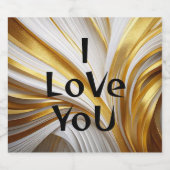 Wit Goud Retro Bier Etiket Alkoholflaschenetikett (Einzelnes Label)