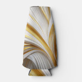 Wit Goud Retro Flaschenkühler (Vorderseite)