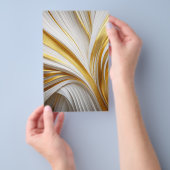 Wit Goud Retro Flyer (Handgriff)