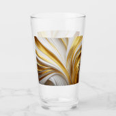 Wit Goud Retro  Glas (Vorderseite)