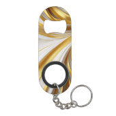 Wit Goud Retro Mini Flaschenöffner (Rückseite)