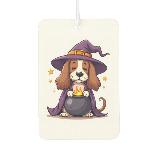 Witch Basset Brew Autolufterfrischer (Vorderseite)