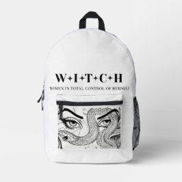 Witch Bedruckter Rucksack