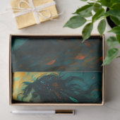 Witch Beneath the Moon – Gothic Decoupage Paper Seidenpapier (Geschenk)