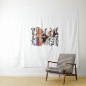 Witch better have my Dog Biscuits Cute Halloween C Wandteppich (Beispiel (Horizontal))