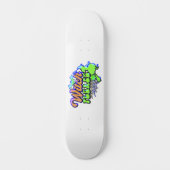 WITCH BITTE lustige halloween Skateboard (Vorderseite)