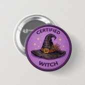 Witch Button (Vorne & Hinten)