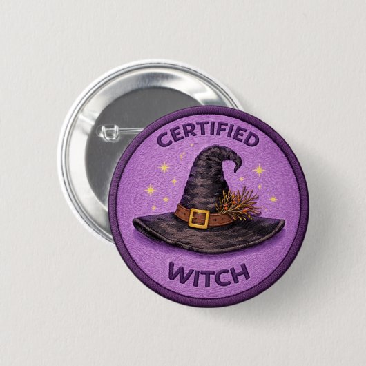 Witch Button (Vorne & Hinten)