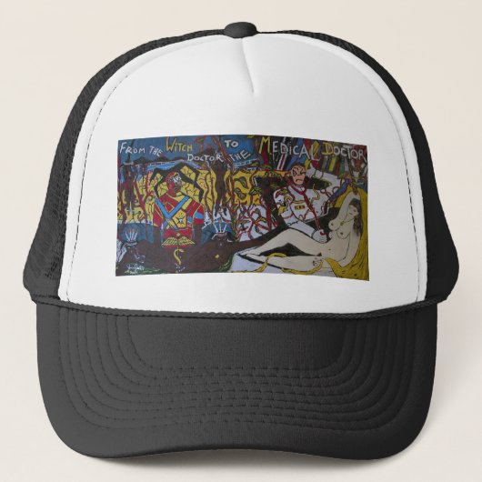 WITCH DOCTOR TRUCKERKAPPE (Vorderseite)