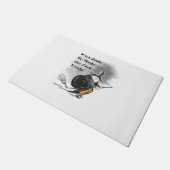 Witch Door Mat Fußmatte (Schrägansicht)