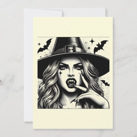 WITCH EINLADUNG (Vorderseite)