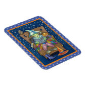 WITCH ERZÄHLEN SPOOKY BEDTIME STORIES, HALLOWEEN MAGNET (Rechte Seite)