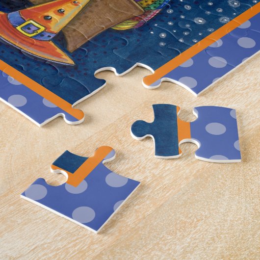 WITCH ERZÄHLEN SPOOKY BEDTIME STORIES, HALLOWEEN PUZZLE (Seite)