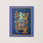 WITCH ERZÄHLEN SPOOKY BEDTIME STORIES, HALLOWEEN PUZZLE (Vertikal)